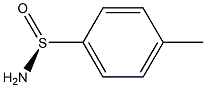 (S)-(+)-p-トルエンスルフィンアミド 化学構造式