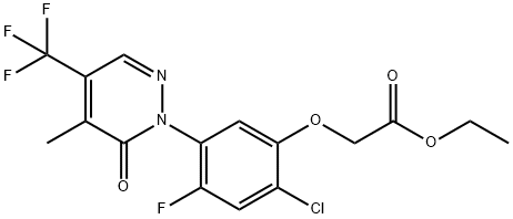 フルフェンピルエチル 化学構造式