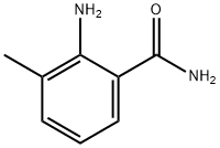 2-アミノ-3-メチルベンズアミド 化学構造式