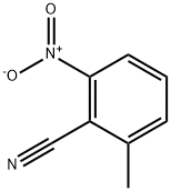 2-メチル-6-ニトロベンゾニトリル 化学構造式