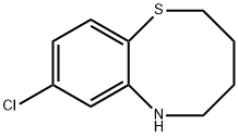 8-氯-3,4,5,6-四氢-2H-苯并[B][1,4]噻氮杂辛环 结构式