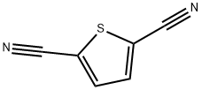 Thiophene-2,5-dicarbonitrile Struktur