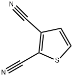 2,3-二氰基噻吩, 18853-42-4, 结构式