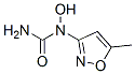 Urea, N-hydroxy-N-(5-methyl-3-isoxazolyl)- (9CI) Struktur