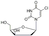 3'-epi-5-Chloro-2'-deoxyuridine Structure