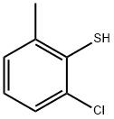 2-氯-6-甲基苯硫酚,18858-05-4,结构式