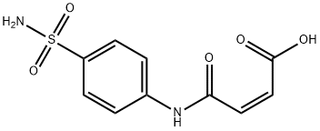 3-(4-SULFAMOYL-PHENYLCARBAMOYL)-ACRYLIC ACID Struktur