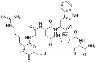 依替巴肽, 188627-80-7, 结构式