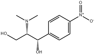 L-(+)-THREO-2-(N,N-DIMETHYLAMINO)-1-(4-NITROPHENYL)-1,3-PROPANEDIOL Struktur