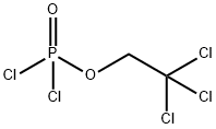 2,2,2-三氯乙酯二氯磷酸,18868-46-7,结构式