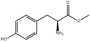 METHYL 2-AMINO-3-(4-HYDROXYPHENYL)PROPANOATE Structure