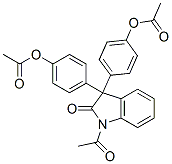 4,4'-(1-acetyl-2-oxoindolin-3-ylidene)diphenyl di(acetate)|三醋酚丁