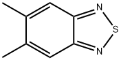 5,6-ジメチル-2,1,3-ベンゾチアジアゾール 化学構造式