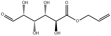 D-グルクロン酸アリル 化学構造式