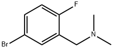 1-(5-溴-2-氟苯基)-N,N-二甲基甲胺,188723-95-7,结构式