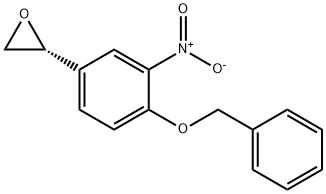 Oxirane, [3-nitro-4-(phenylMethoxy)phenyl]-, (2R)- Struktur