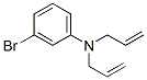 Benzenamine, 3-bromo-N,N-di-2-propenyl- Struktur