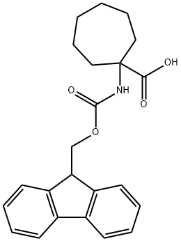 FMOC-1-AMINO-1-CYCLOHEPTANECARBOXYLIC ACID Structure