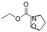 2-Oxa-3-azabicyclo[2.2.1]heptane-3-carboxylic  acid,  ethyl  ester Structure