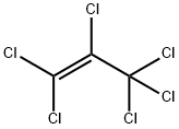 ヘキサクロロ-2-プロペン 化学構造式