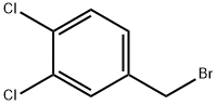 3,4-ジクロロベンジルブロミド 化学構造式