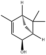 (S)-顺式-马鞭草烯醇 结构式