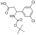 3-TERT-BUTOXYCARBONYLAMINO-3-(3,5-DICHLORO-PHENYL)-PROPIONIC ACID|BOC-3-氨基-3-(3,5-二氯苯基)丙酸