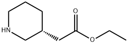 (R)-2-(哌啶-3-YL)乙酸乙酯, 188883-57-0, 结构式