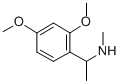 1-(2,4-ジメトキシフェニル)-N-メチルエタンアミン 化学構造式