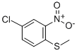 4-Chloro-2-Nitrothioanisole,1889-57-2,结构式