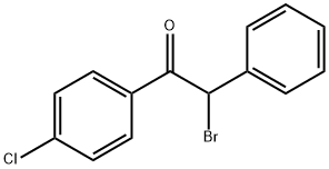 2-溴-1-(4-氯苯基)-2-苯基乙基-1-酮, 1889-78-7, 结构式