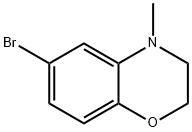 6-Bromo-4-methyl-3,4-dihydro-2H-1,4-benzoxazine Structure