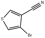 4-溴-3-氰基噻吩, 18895-10-8, 结构式
