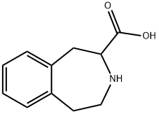 1H-3-Benzazepine-2-carboxylic acid, 2,3,4,5-tetrahydro- Structure