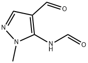 Formamide, N-(4-formyl-1-methyl-1H-pyrazol-5-yl)- (9CI) Structure