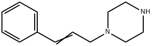 TRANS-1-CINNAMYLPIPERAZINE Struktur