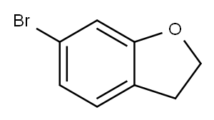 6-溴-2,3-二氢苯并呋喃 结构式