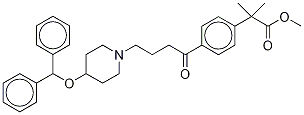 Carebastine Methyl Ester, 189064-48-0, 结构式
