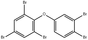 五溴联苯醚,189084-66-0,结构式