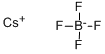 四フッ化ホウ酸セシウム  化学構造式