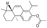 2-Phenanthrenol, 4b,5,6,7,8,8a-hexahydro-4b,8,8-trimethyl-1-(1-methylethyl)-, acetate, (4bS,8aS)- Structure