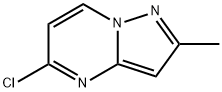 5 - 氯-2 - 甲基吡唑并[1,5-A]嘧啶, 189116-36-7, 结构式