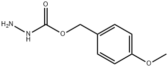 ヒドラジンカルボン酸4-メトキシベンジル 化学構造式