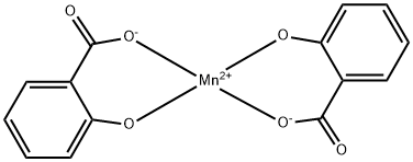manganese disalicylate Struktur