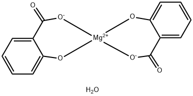 サリチル酸マグネシウム四水和物 化学構造式
