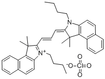 189189-12-6 4,5:4',5'-二苯并-1,1'-二丁基-3,3,3',3'-四甲基吲哚菁高氯酸盐