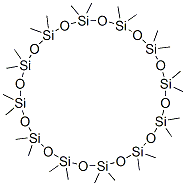 TETRACOSAMETHYLCYCLODODECASILOXANE 化学構造式