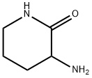 3-アミノ-2-ピペリドン 化学構造式