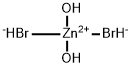 溴化锌二水, 18921-13-6, 结构式