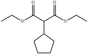 环戊基丙二酸二乙酯, 18928-91-1, 结构式